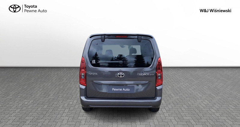 Toyota Proace City Verso cena 112900 przebieg: 60000, rok produkcji 2022 z Łapy małe 172